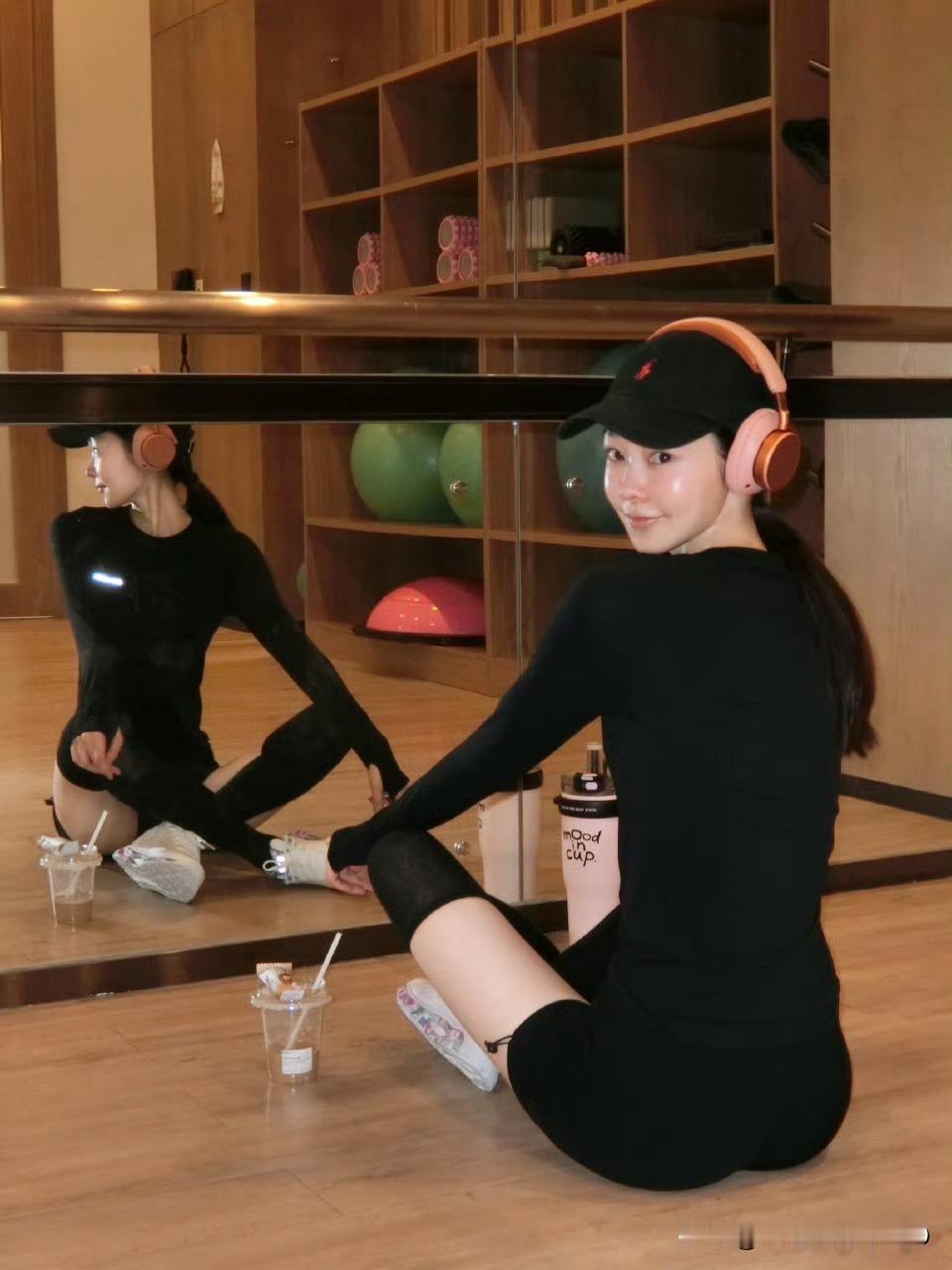 宋轶运动风，自律的佳人