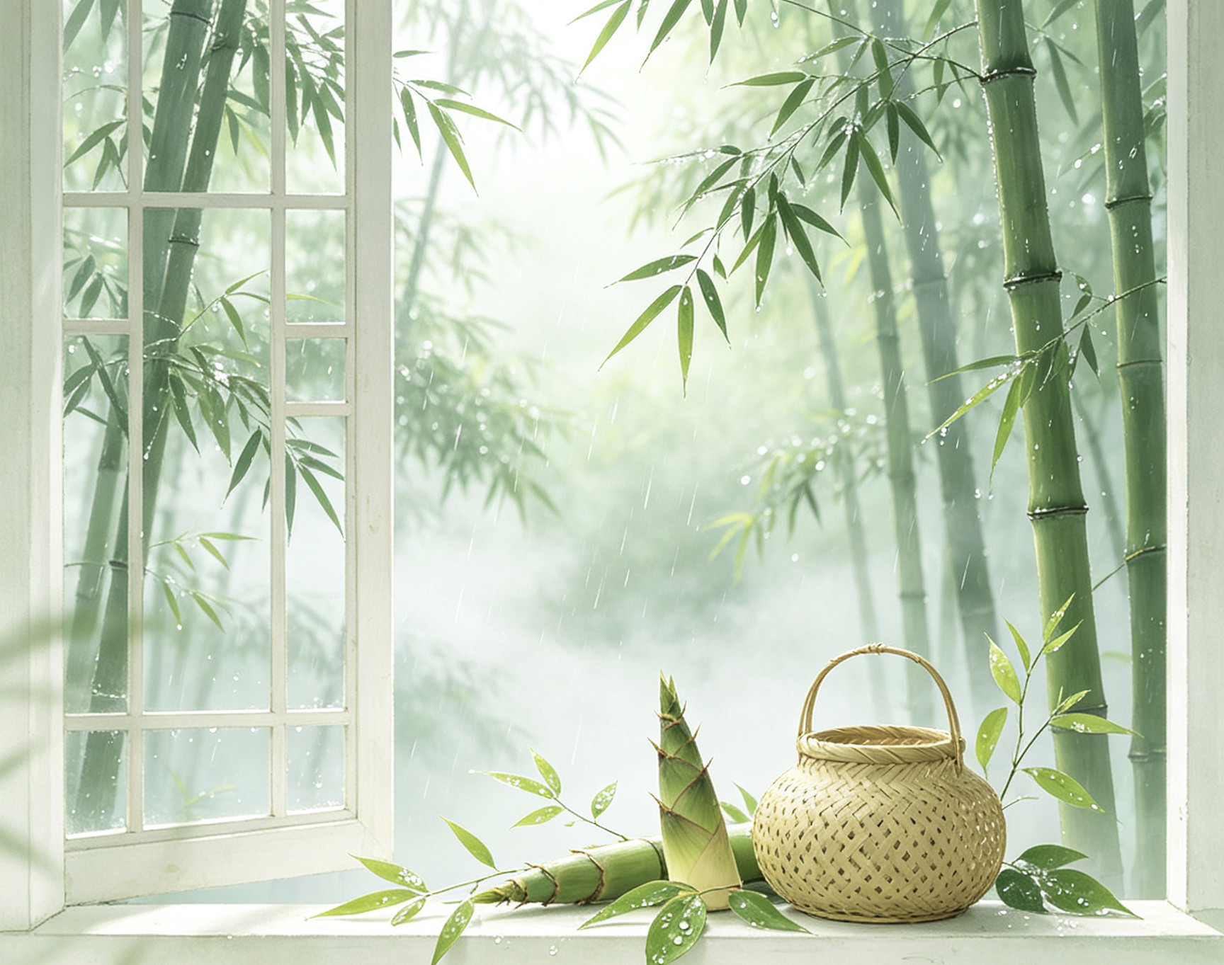 竹林背景图|现代风背景图|梦幻风背景图|全屏背景图|简约风背景图