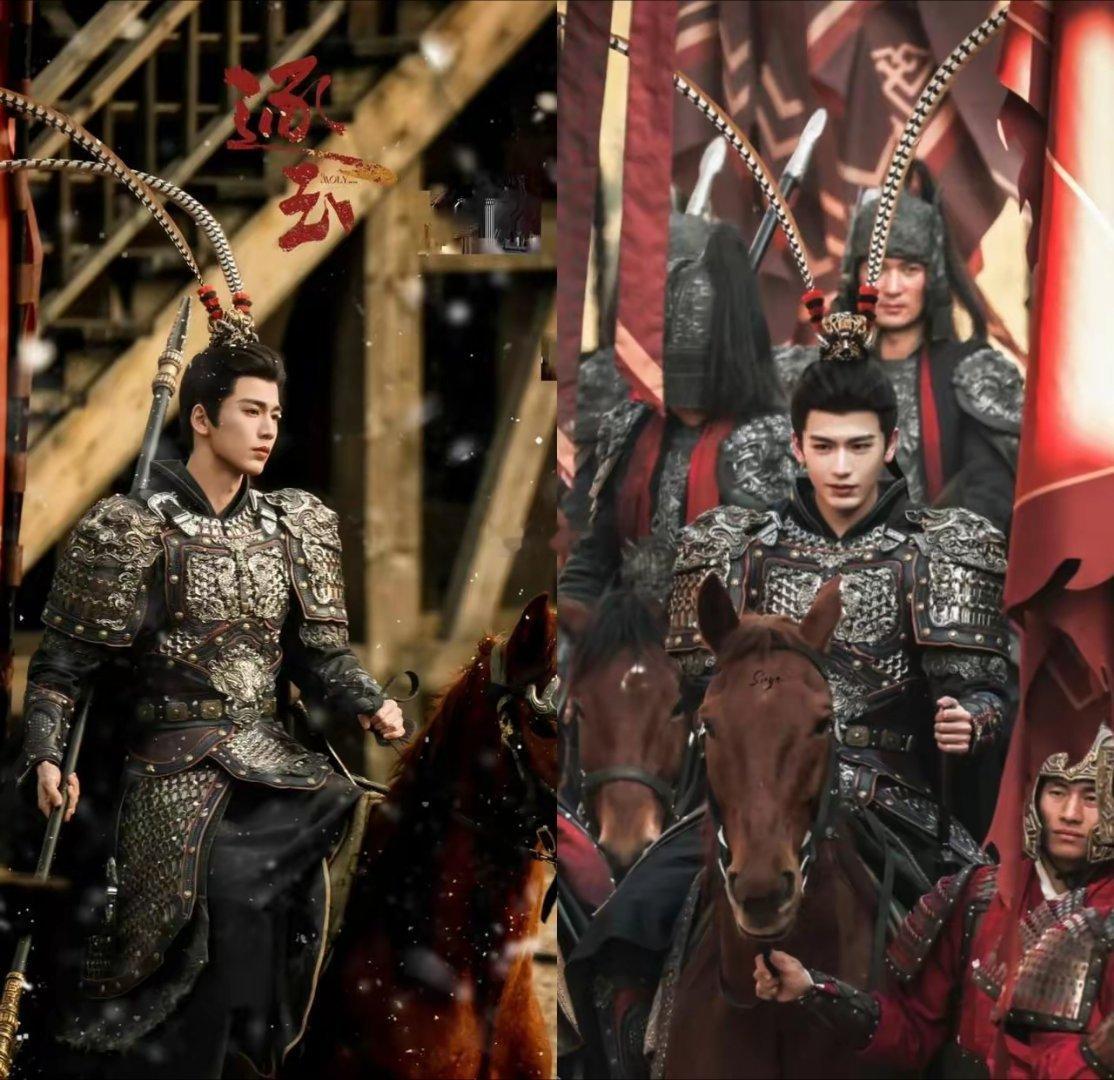 这身让全网尖叫的武安侯战袍，居然是张凌赫自己要来的。定妆那天，他直接找到导演曾庆