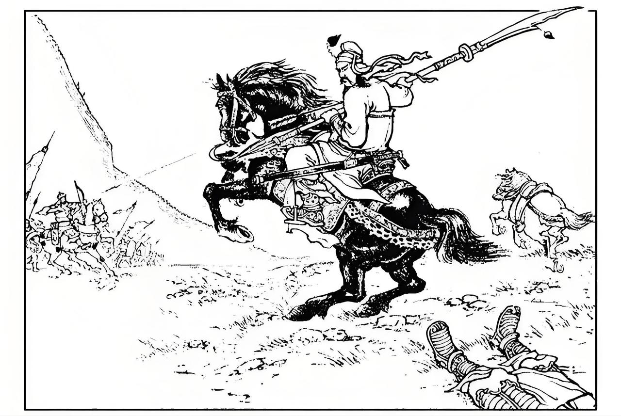 三国演义连环画：关羽左臂中箭！是哪位神射手射的？可能是以下五将之一：一、曹仁