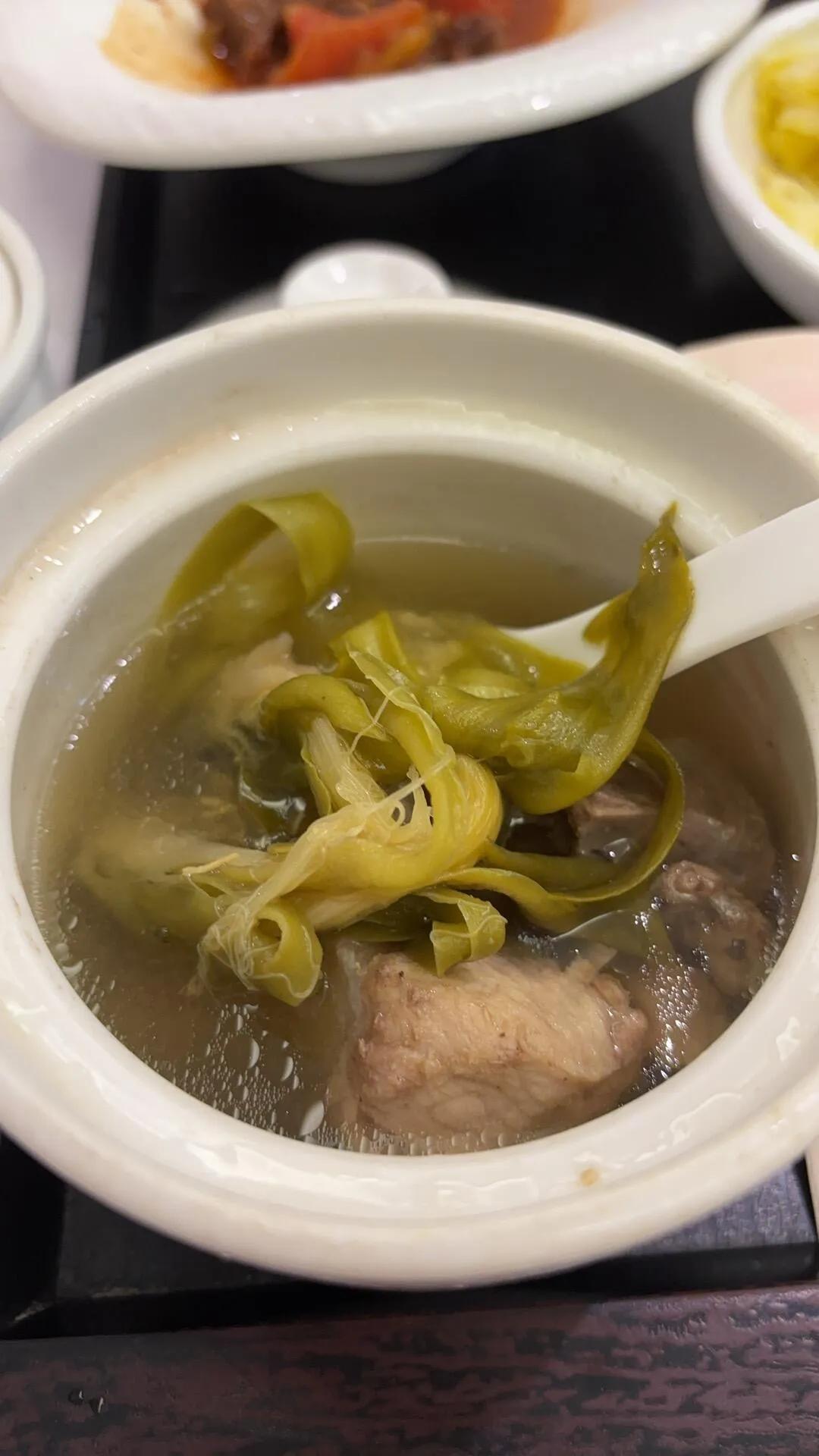 这个菜叫啥？煮汤好好吃第一次吃这个菜煮汤耶好好吃，友友们知道叫啥呀吗下次我