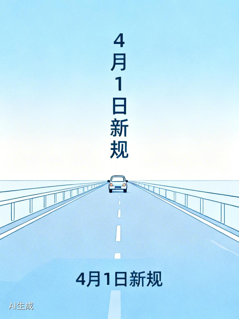 4月1日全国出行新规落地，这波调整简直太实用！高速限速告别“断崖式”，统一执行五