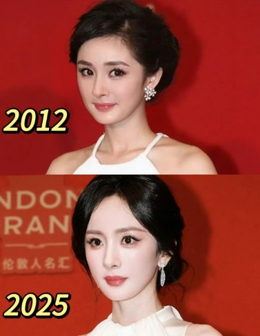 讲真的杨幂之前的面相有一种温柔可人的感觉特别的温婉现在更多的是一