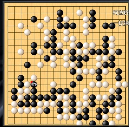梦百合杯第二轮中日对抗的焦点战大战执黑棋的丁浩对阵日本井山裕太，目前黑棋胜率只