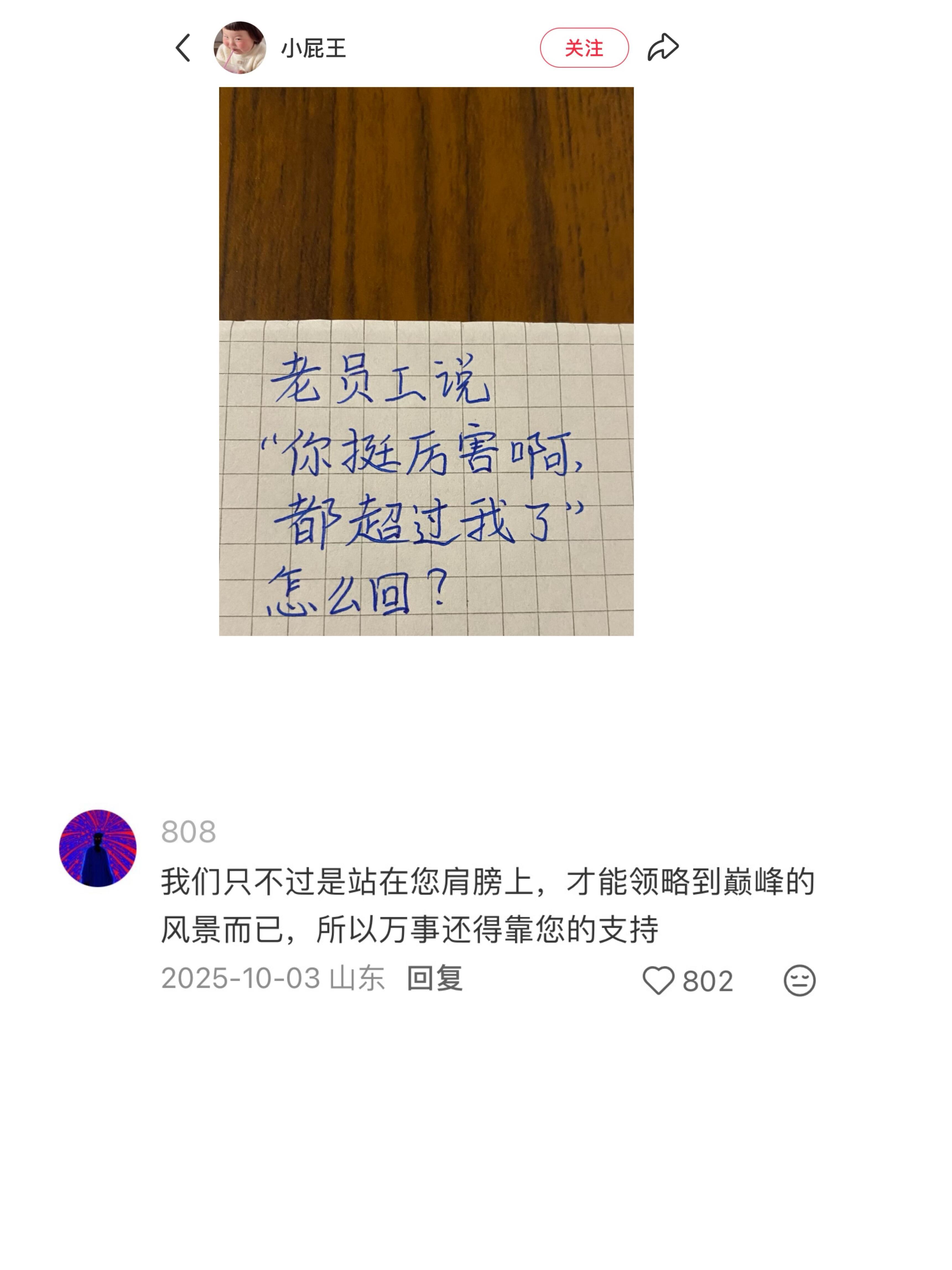 网友的每一句回复都好有水平​​​