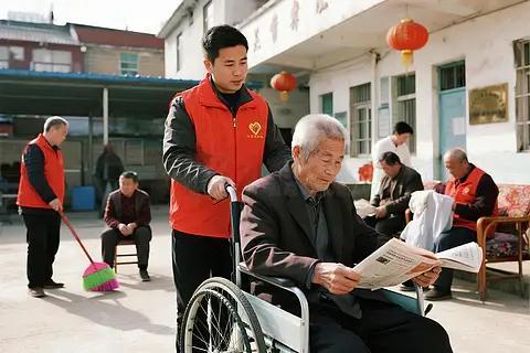 这样的助老方式，是不是让人感到很舒服？一位70多岁的阿姨身体突然不舒服，当时