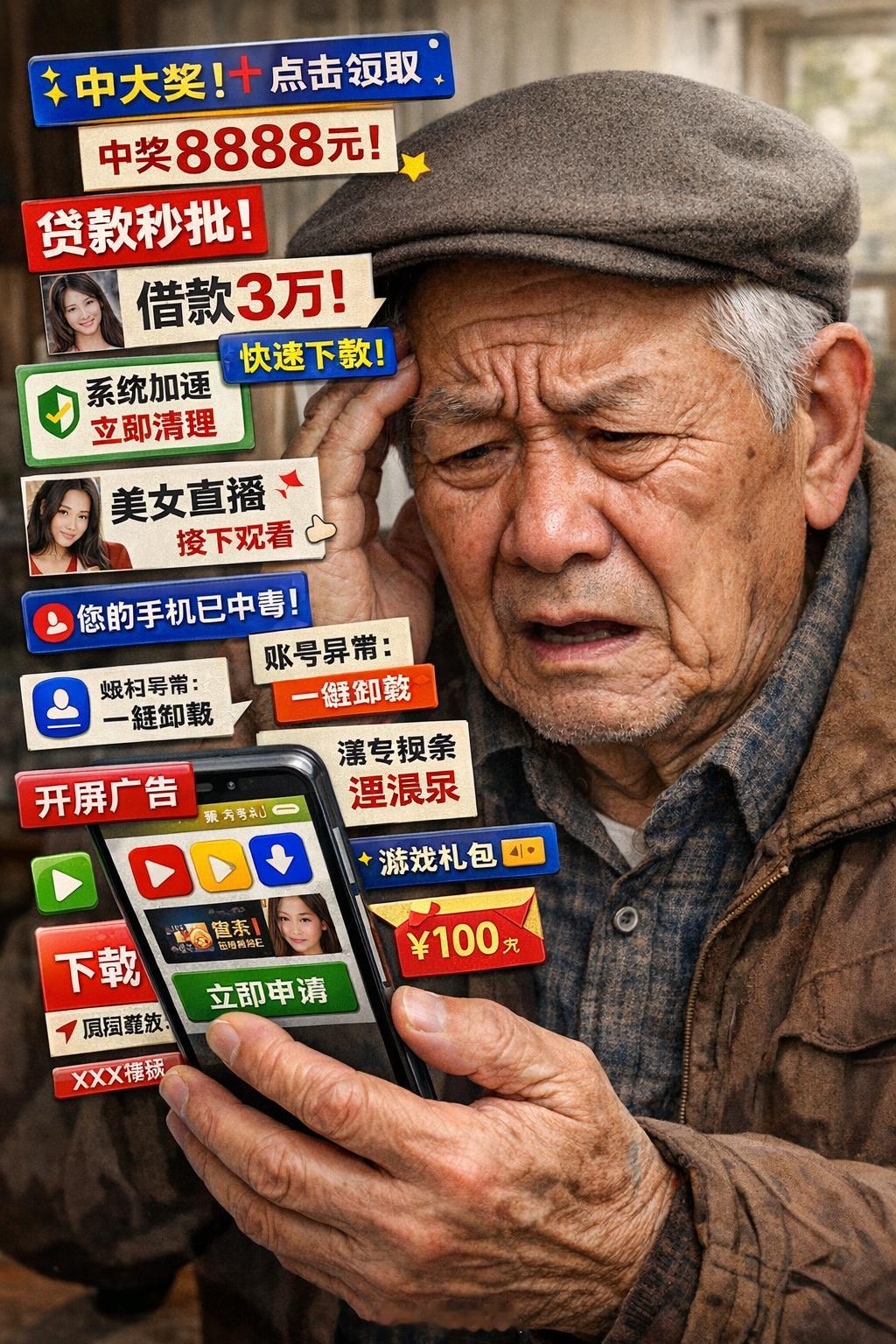 AI能让长辈更会用手机吗智能手机适老化，这一直是当代智能手机面临的巨大问题，可以