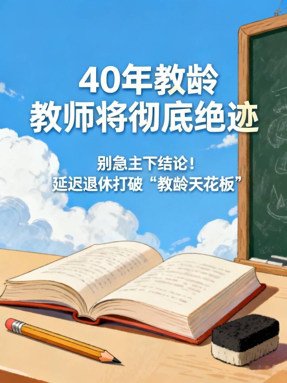 “40年教龄教师将彻底绝迹”？别急着下结论！最近不少文章声称，随着中师生陆续