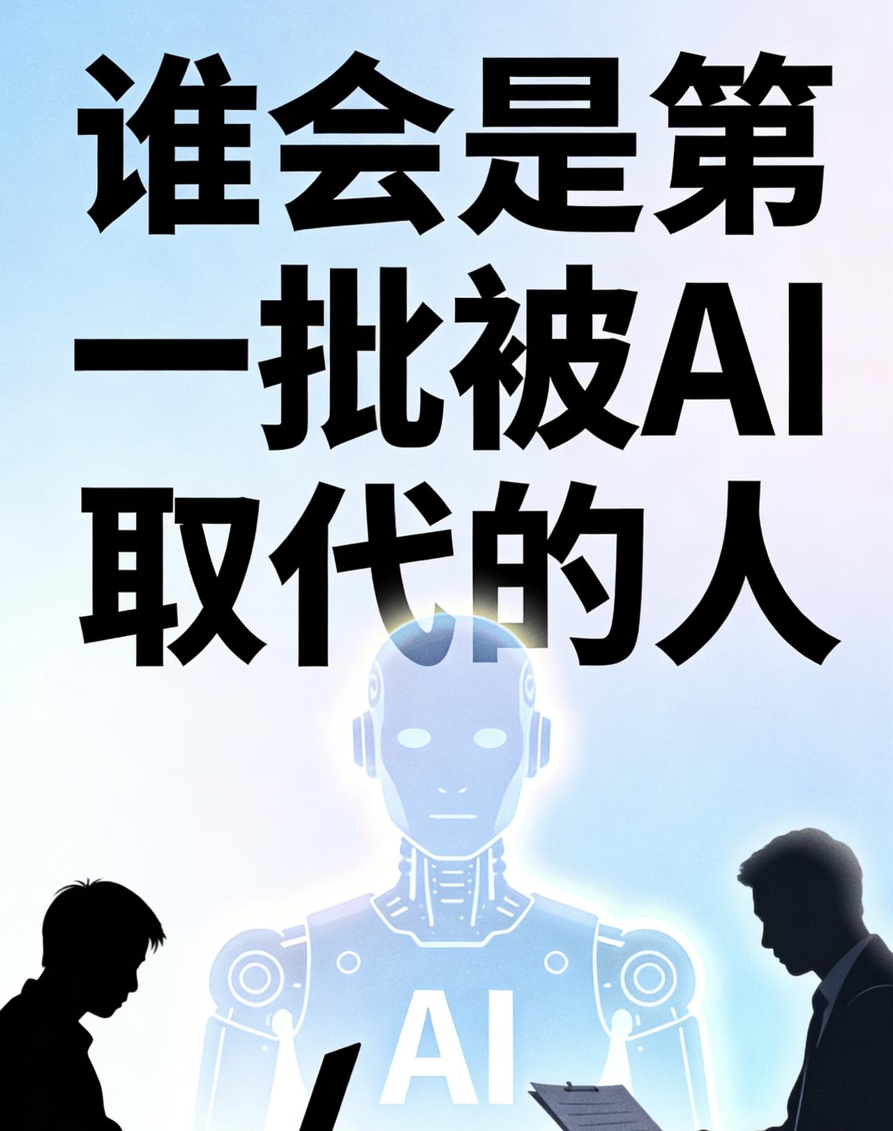 被AI淘汰掉的第一批人，你认为会是哪类人？是设计师？是工程师？是画家？我觉得