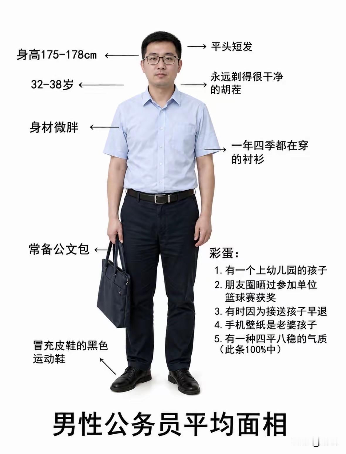 好标准的公务员面相