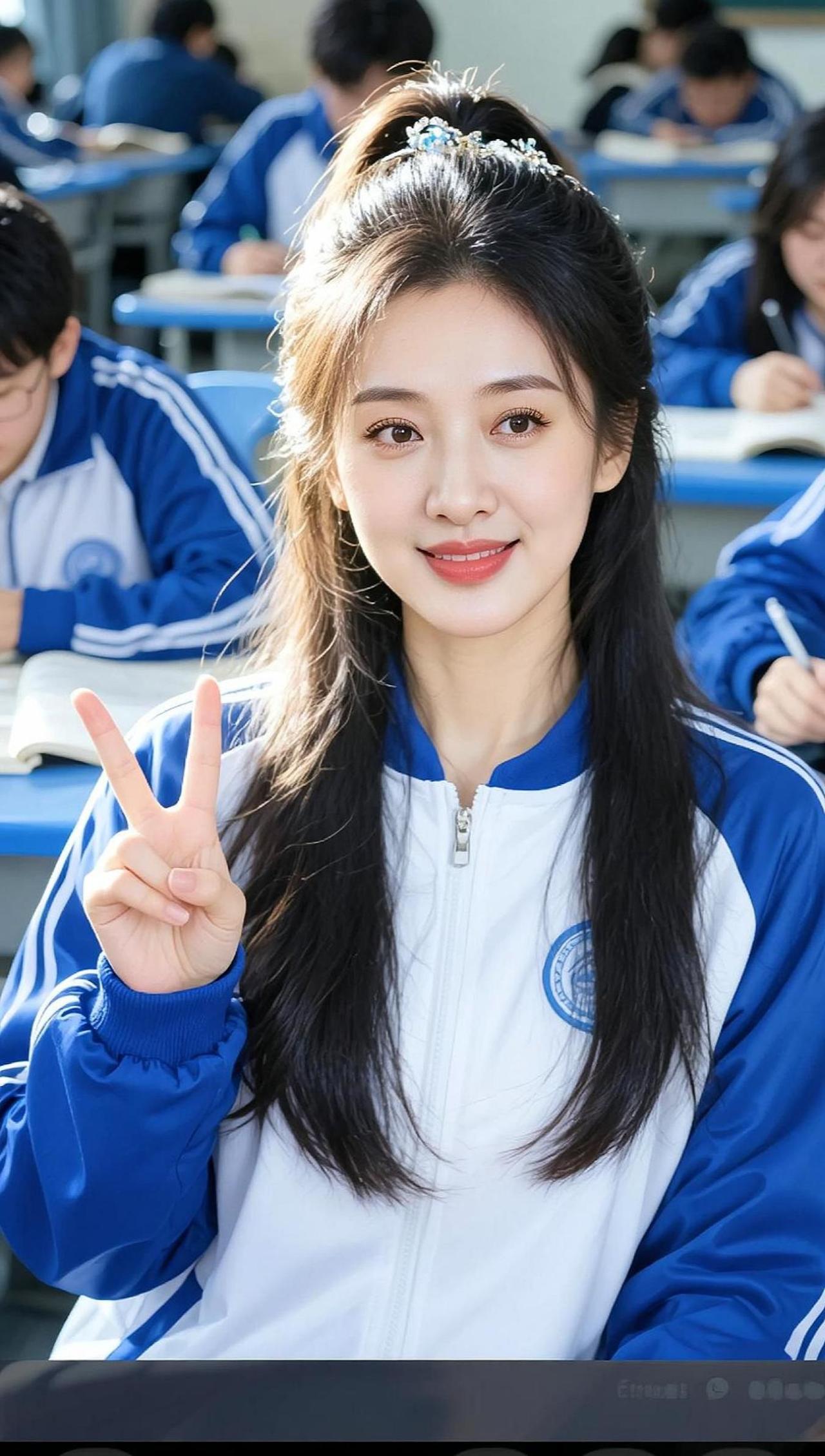 AI校园清新照随变ai随便玩不止一面藏不住的17岁少女心事这么诚实的姑娘