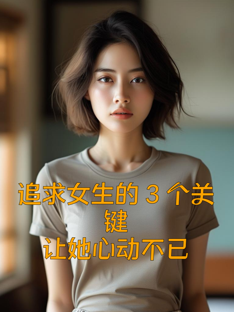 追求女生的3个关键，让她心动不已