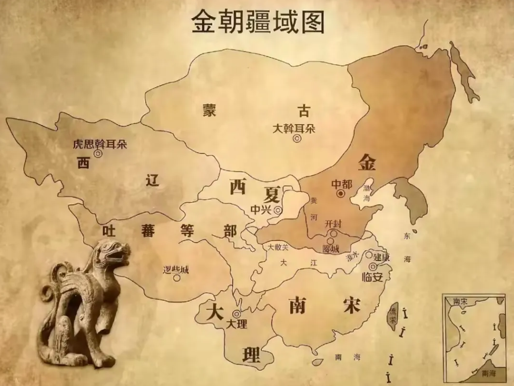 金国女真人后期汉化程度非常高。蒙古灭金时有个头疼的问题，他们有时实在分不清哪个是