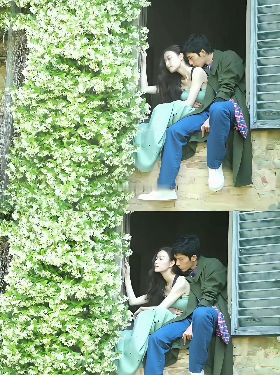 井柏然和倪妮站在一起时，那种默契与气场总让人忍不住感叹：他们才是最般配的一对。