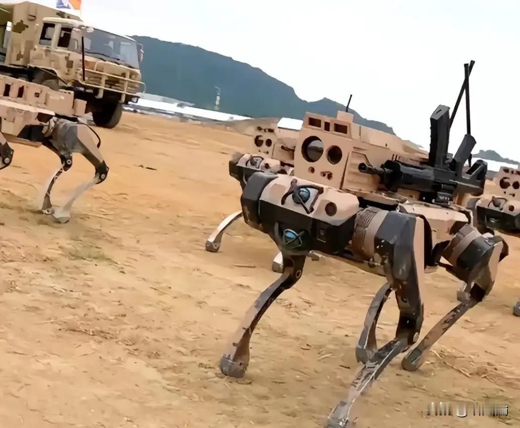 轰-6K飞台海,机器狗登陆,解放军大动作叫美国看明白结局台湾光复纪念日设下不