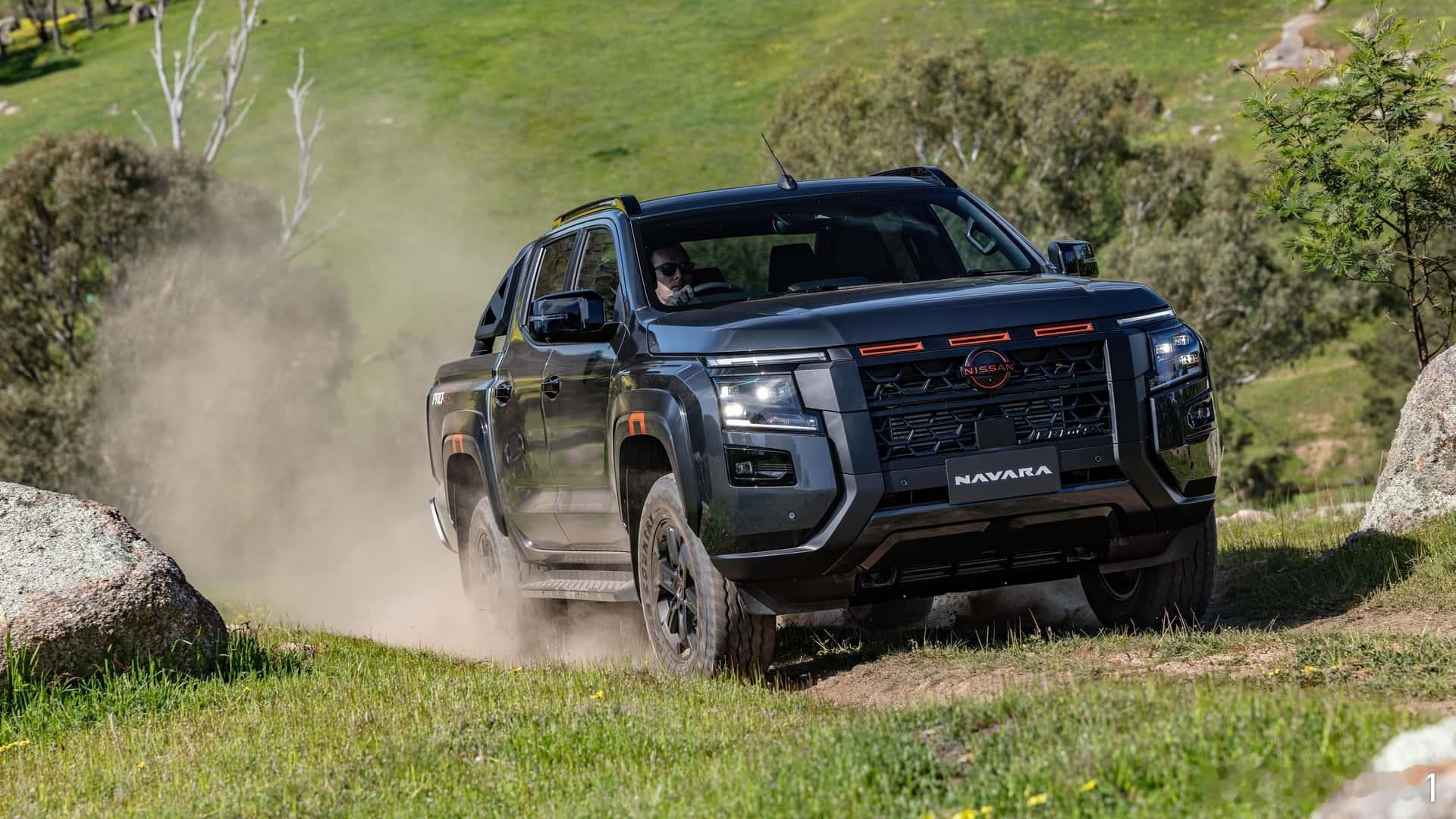 日产推出了全新一代的Navara皮卡——是用2023年推出的新一代三菱Trito