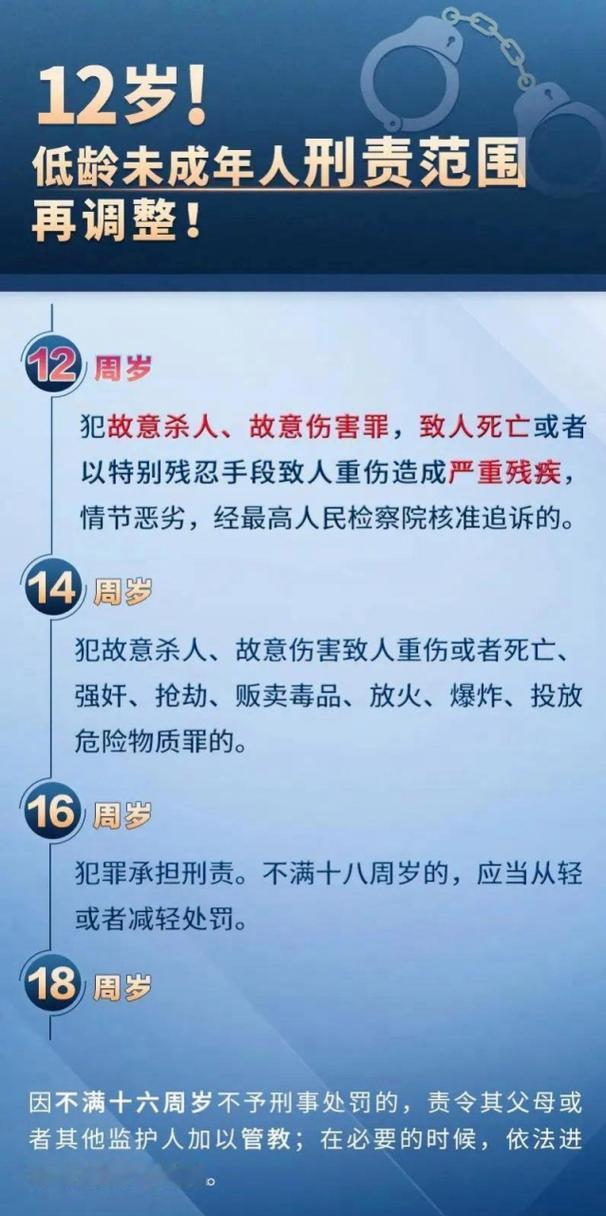 重磅新规落地！2026年1月1日起，年龄再也不是违法后的免罪金牌了！新修订的治安