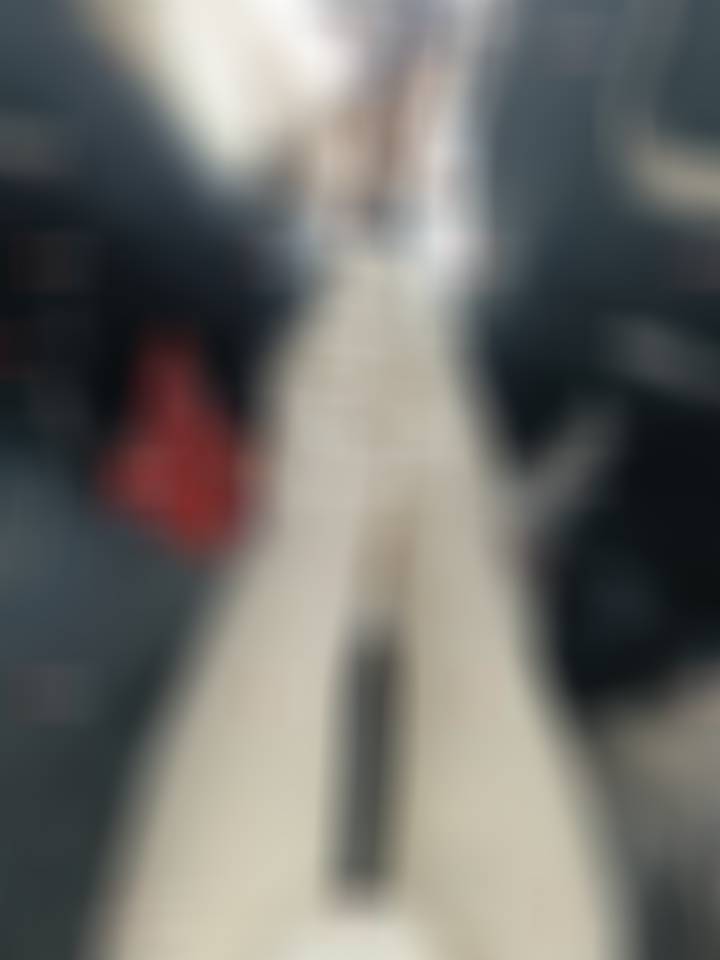 白色裤子～