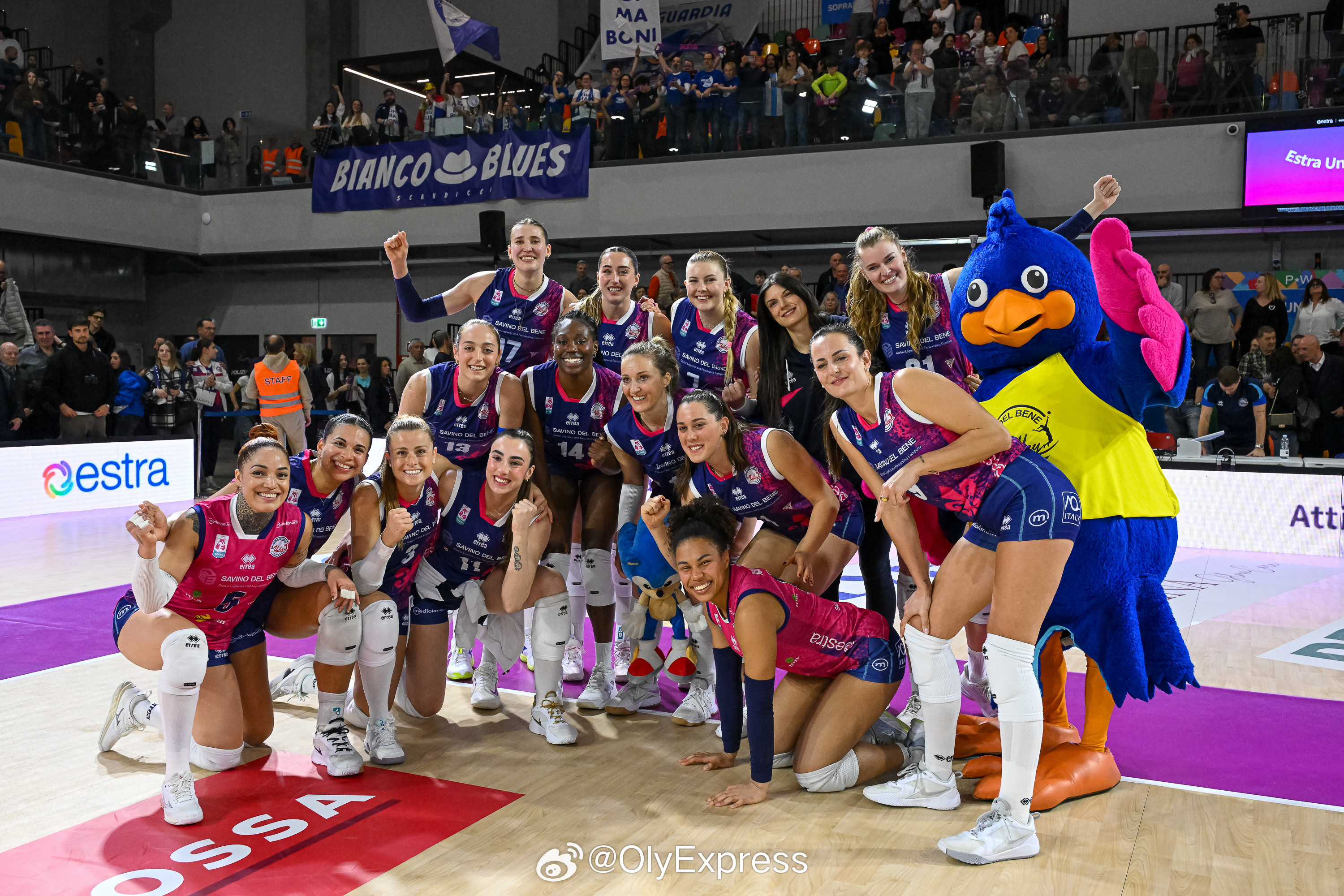 【意甲女排半决赛III斯坎迪奇3-1米兰安娃35分MVP】国际排坛战报速递3