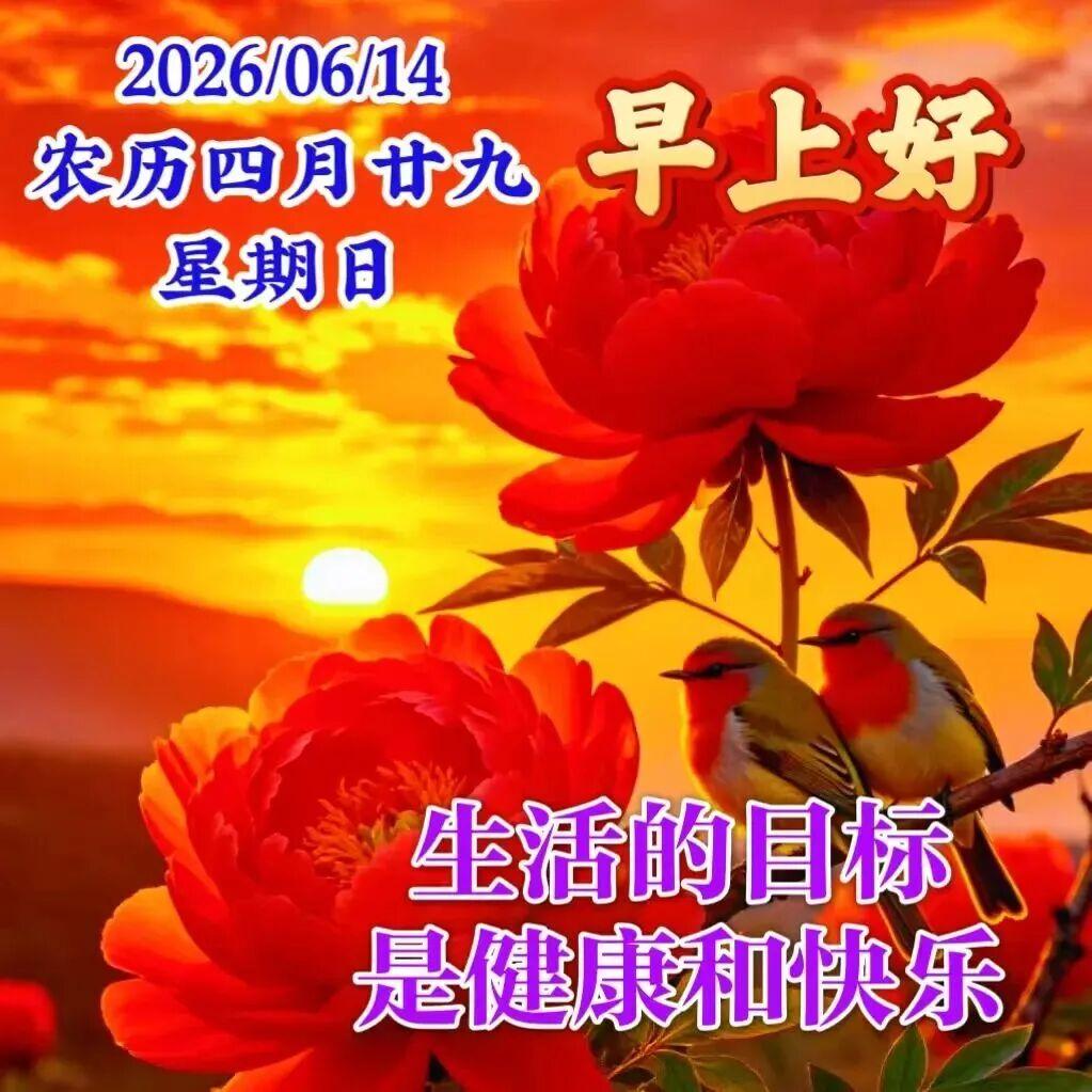 新的一天开启啦🌅！生活偶尔会下雨🌧，但别忘带伞☂️。用平和的心态面对起落🧘