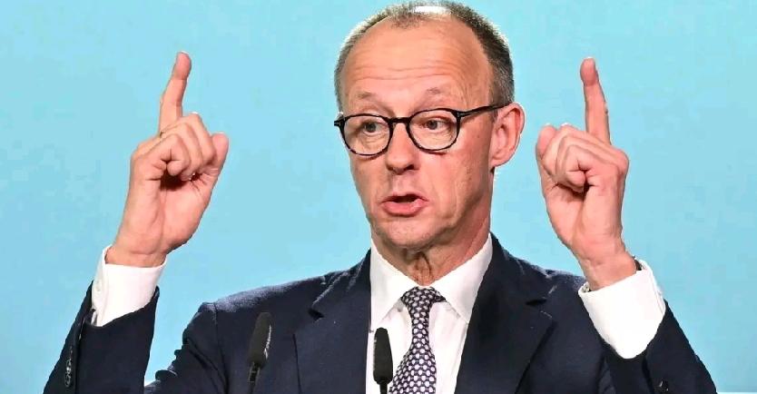 德国总理默茨抱怨说:“美国政府——不仅仅是特朗普上台之后——反复告诉我们：，如果