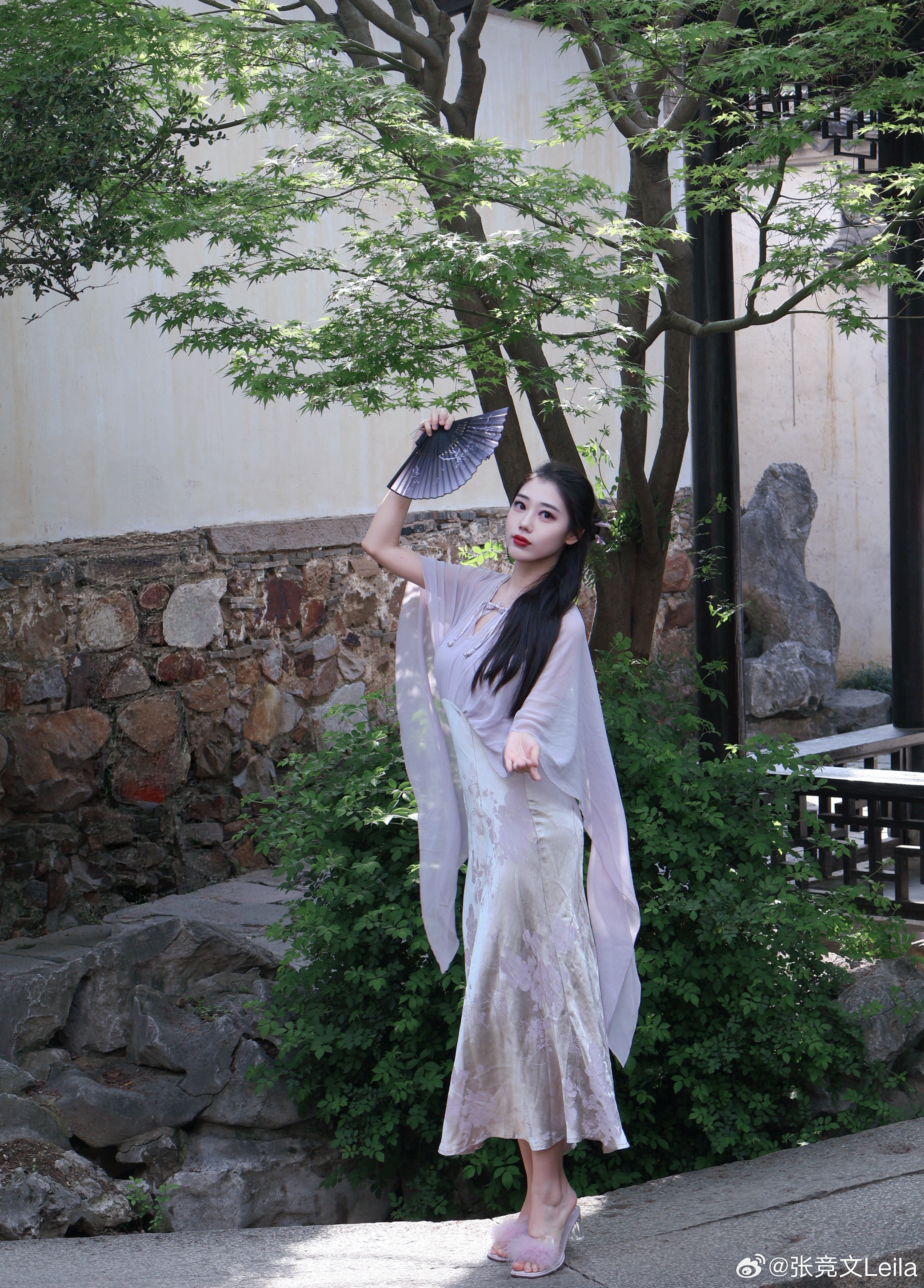 烟光凝而暮山紫无锡江南热门美女无锡·惠山古镇景区