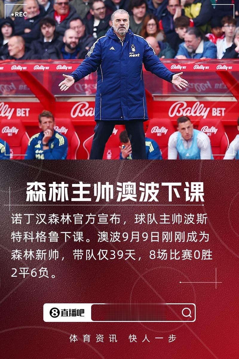 BBC: 森林考虑邀席尔瓦执教但后者违约金高 替代人选可能是库珀