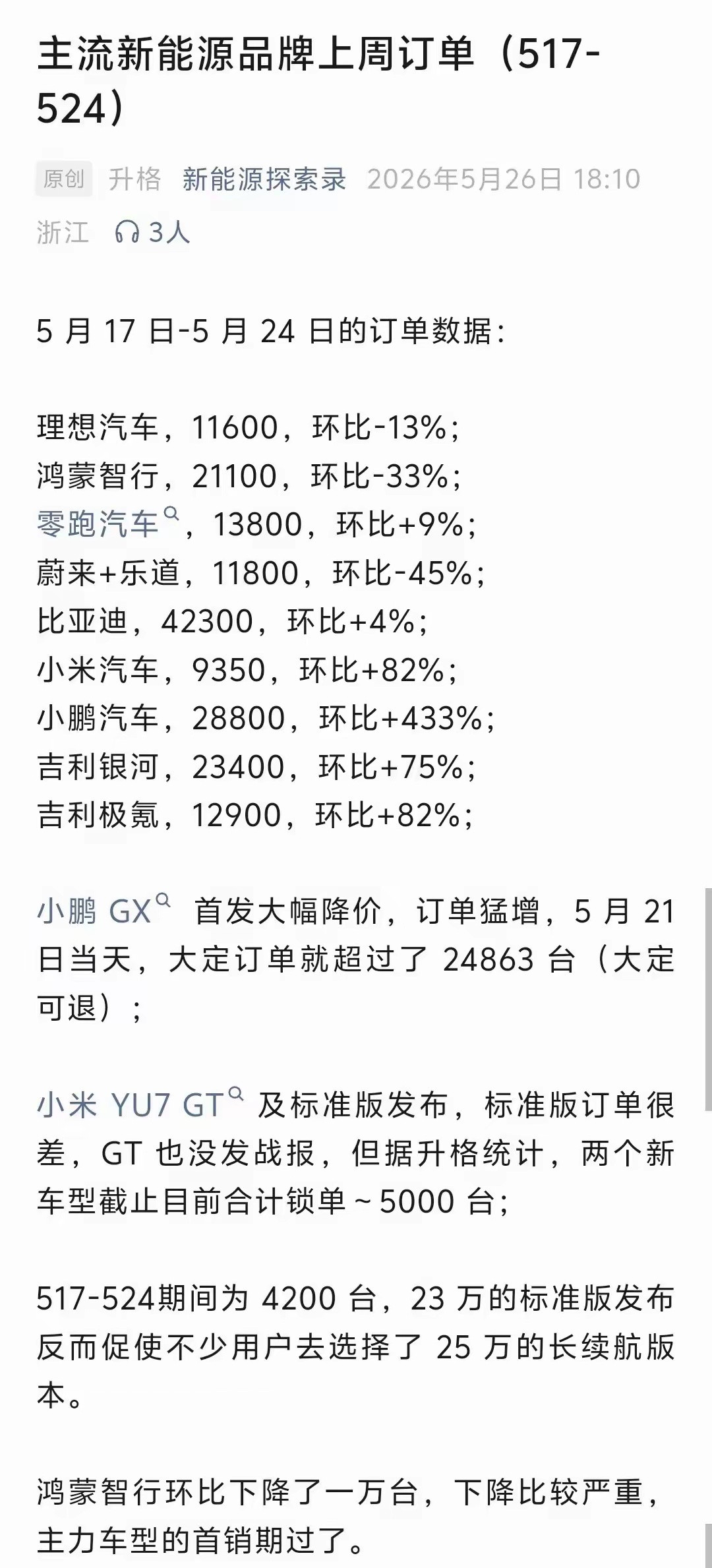 小米仿这个仿那个，小鹏一看销量不错，也仿了路虎揽胜，没想到订单也不错我估计这样下