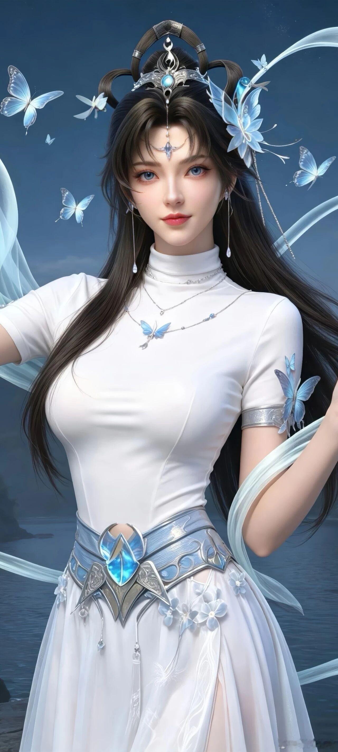 【完美世界】邀月公主古风唯美壁纸次元新星计划国漫动漫