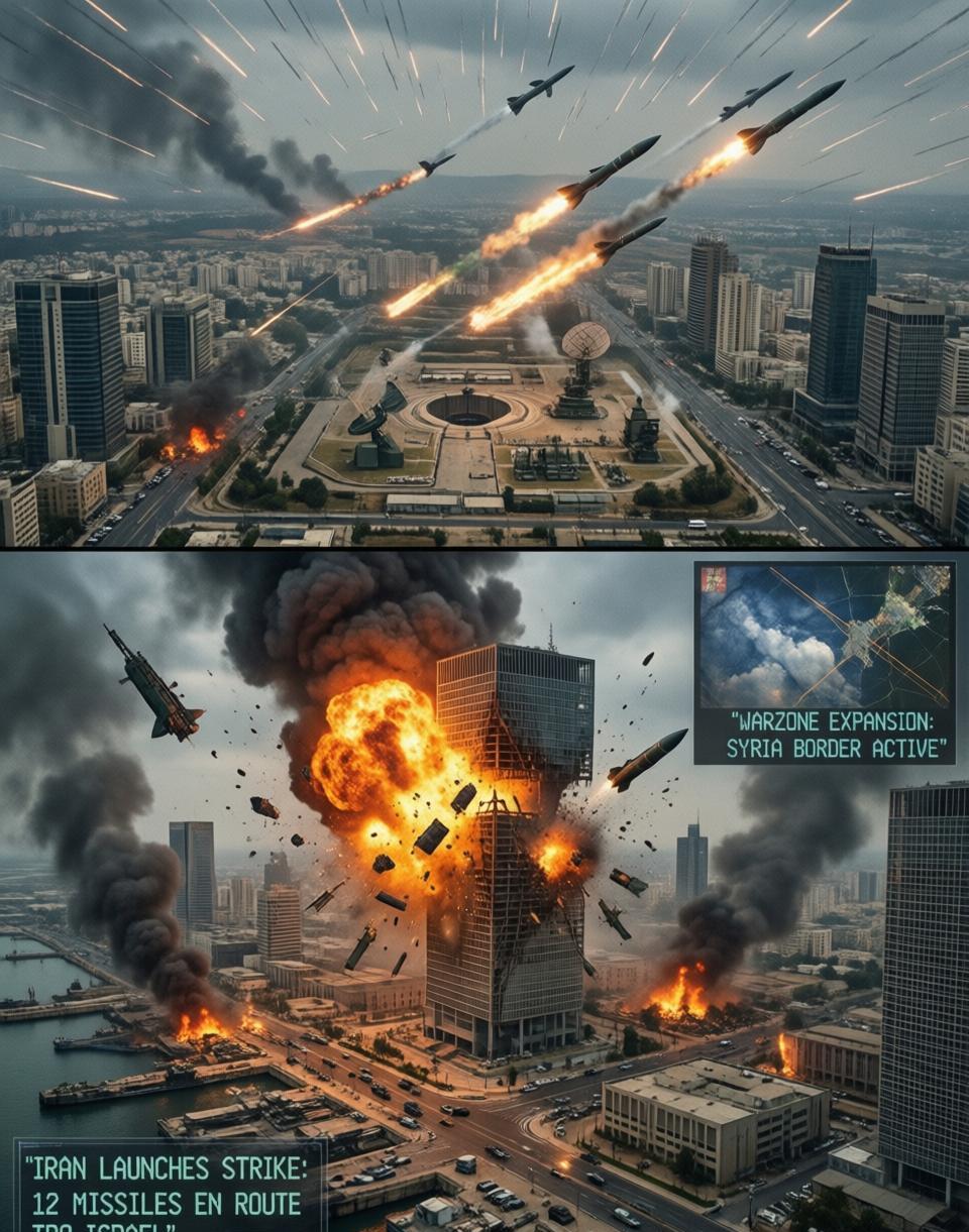 全境拉响警报！伊朗导弹直扑以色列，中东全面战争彻底引爆总台记者3月3日凌晨消