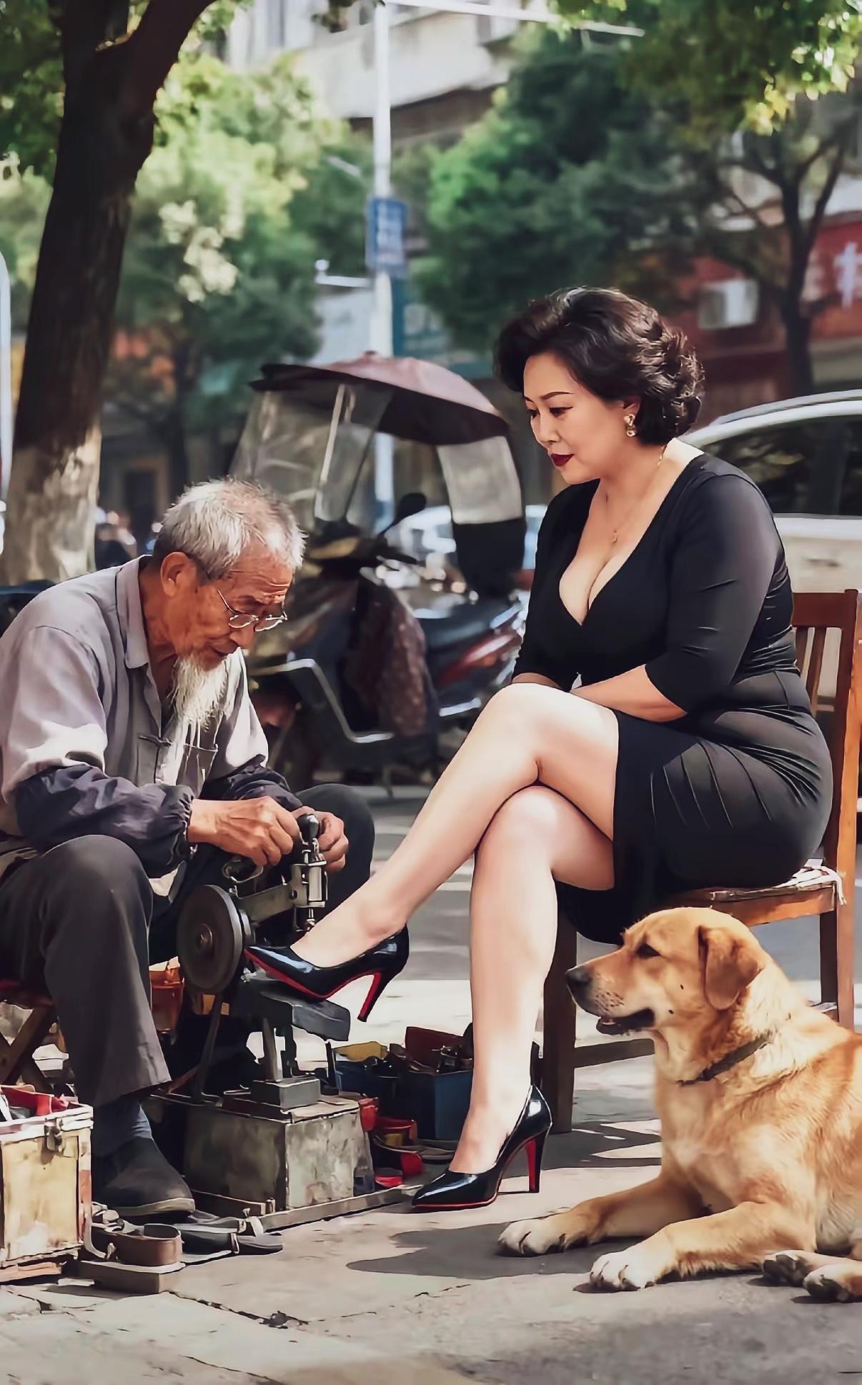 老汉干“修鞋匠”这活儿干了一辈子，靠本分吃饭，但也阅人无数…我是修鞋匠修鞋大