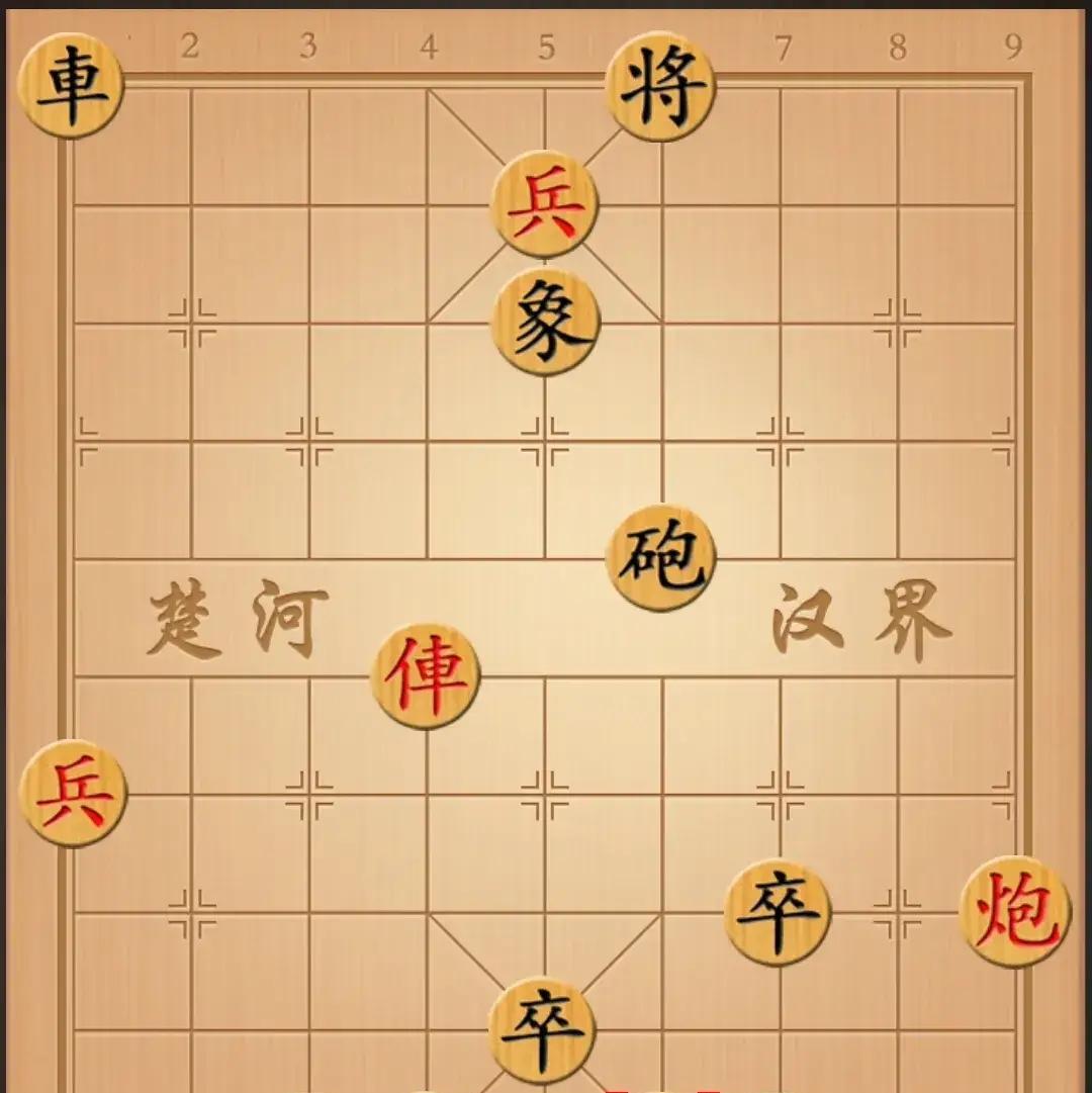 为减少难度和步骤，我截取了某盘古谱名局的尾巴，形成了下面这盘残局。别看这棋其貌不