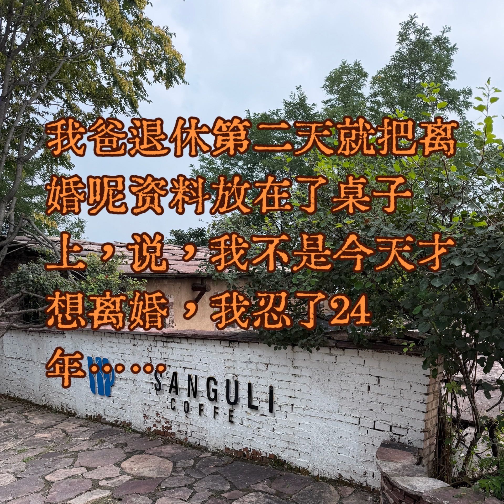 忍了四十二年的离婚，藏着千万婚姻的真相我爸退休第二天，早饭还没吃完，就把离婚材料袋放在了桌上。我妈愣