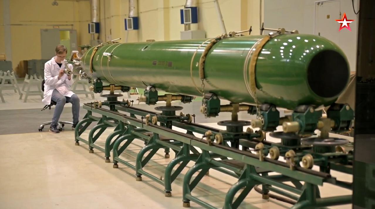 俄罗斯新型UET-1型533毫米重型电动鱼雷（图1-图3）的锂离子电池模型（图4