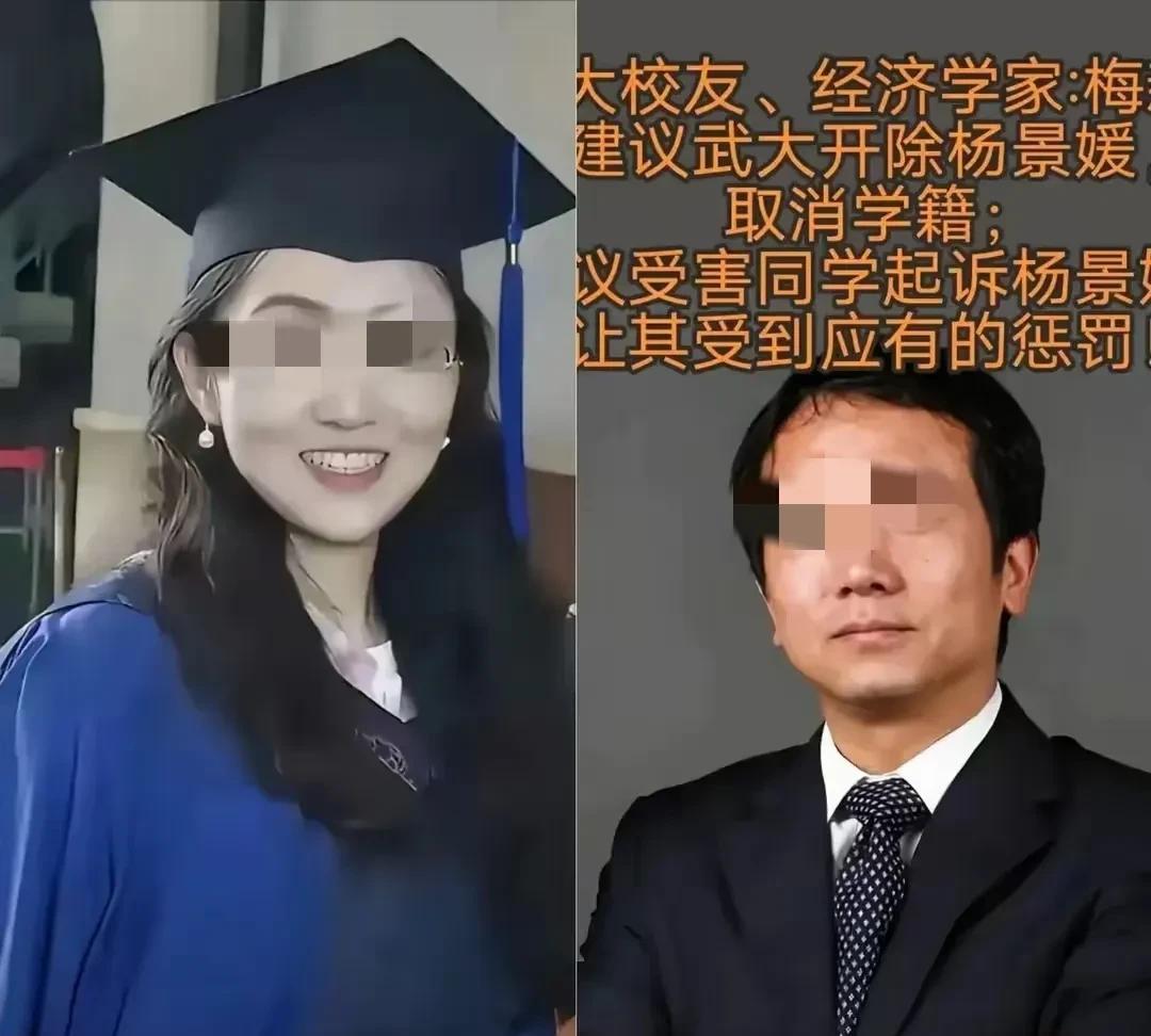 杨景媛的事情某种意义上对学校来说算小事，无论怎么处理都可以化解，但是现在涉及到的