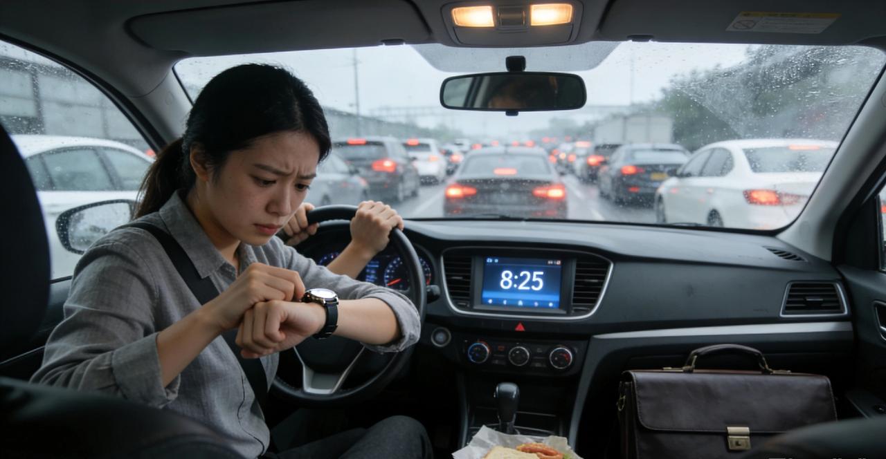 离上班越来越近，原本想静静地躺床上享受最后的宁静的。结果早上做早餐，教孩子学