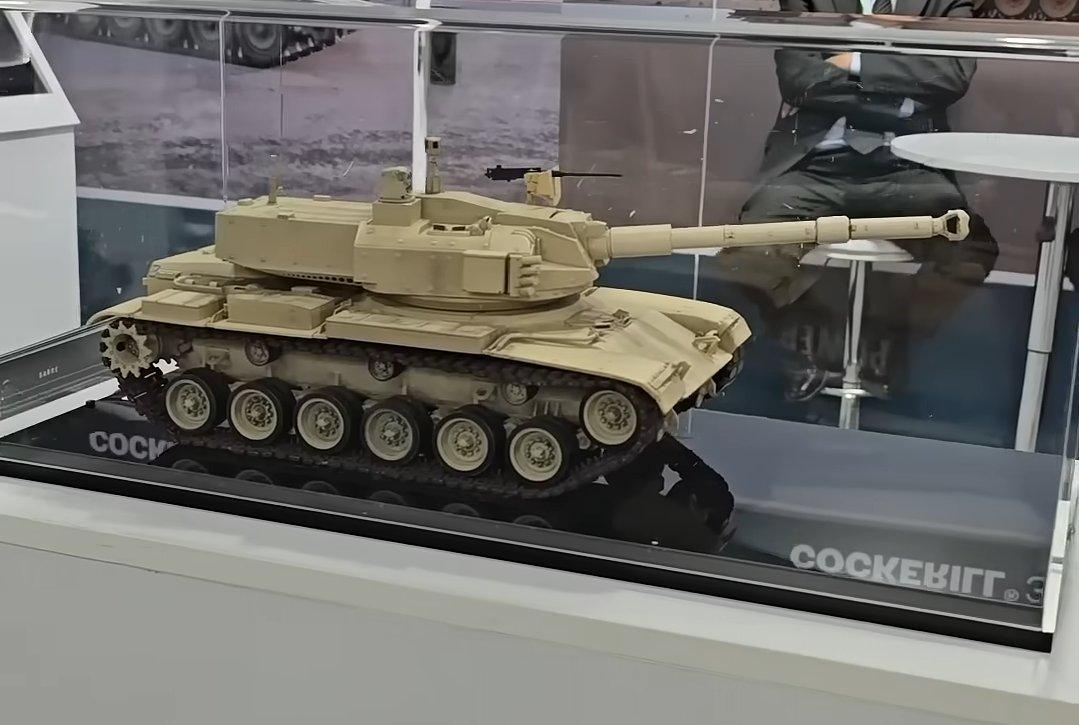 在2025年开罗欧洲防务展上，比利时约翰科克里尔防务公司展示了一项革命性改装方案