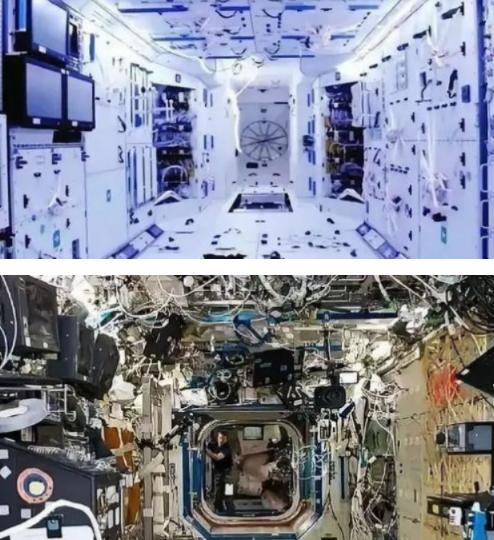 为啥中国空间站只能上3个人，而国际空间站却能达到十几人？说的直白一些，差别就是我