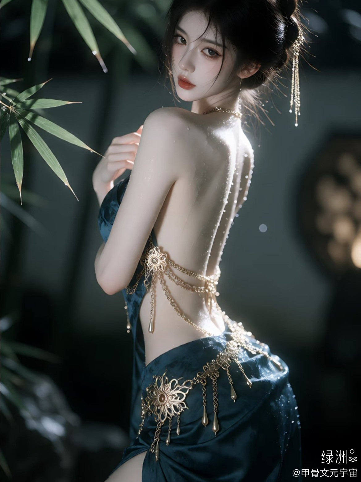 雨夜竹林​​​