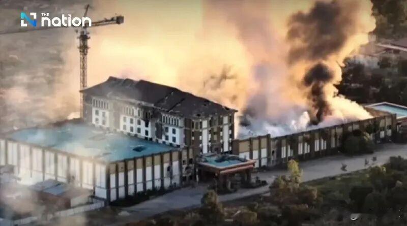 泰国这次很聪明，冲突好些天了，坚持空袭柬埔寨的害人园区。消息称，泰方至少对奥斯玛