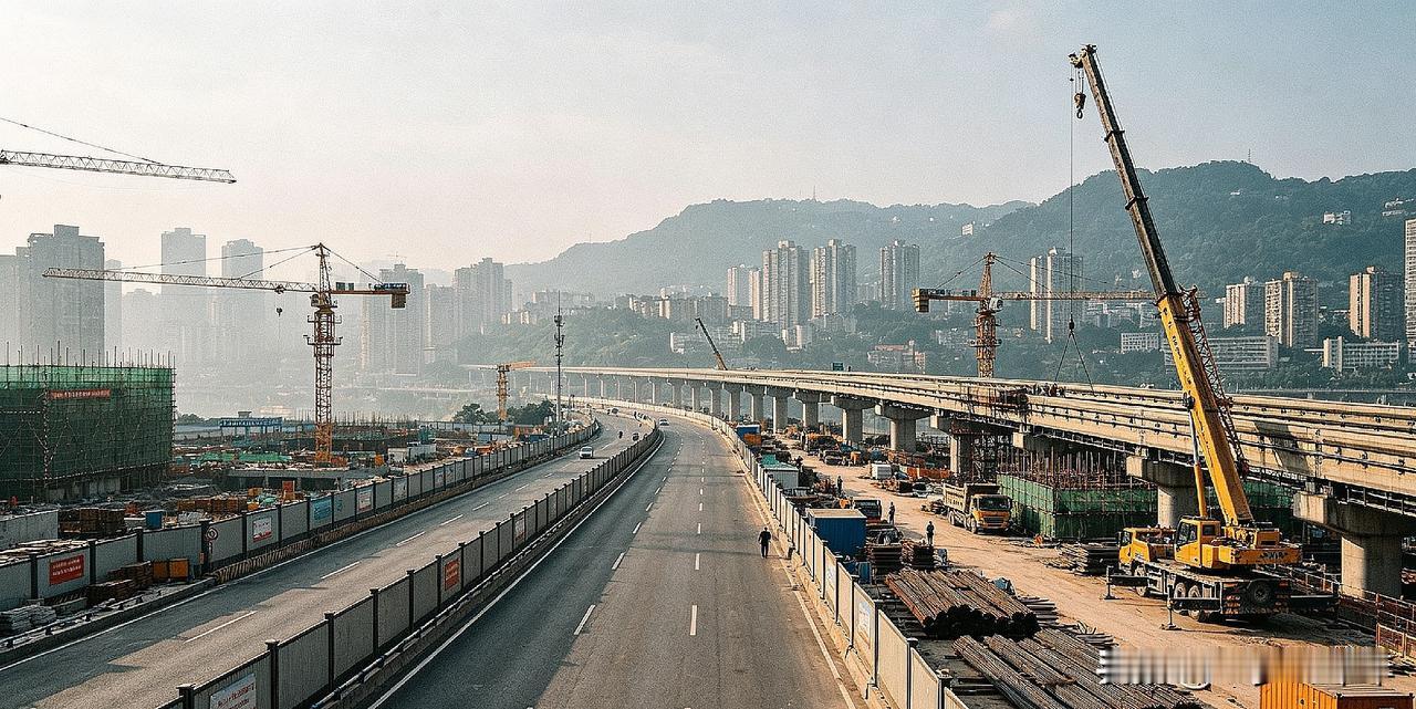 时间来到八月，重庆一大批市级重点工程正在各个区县加紧落地建设，厂房、路桥、产业园