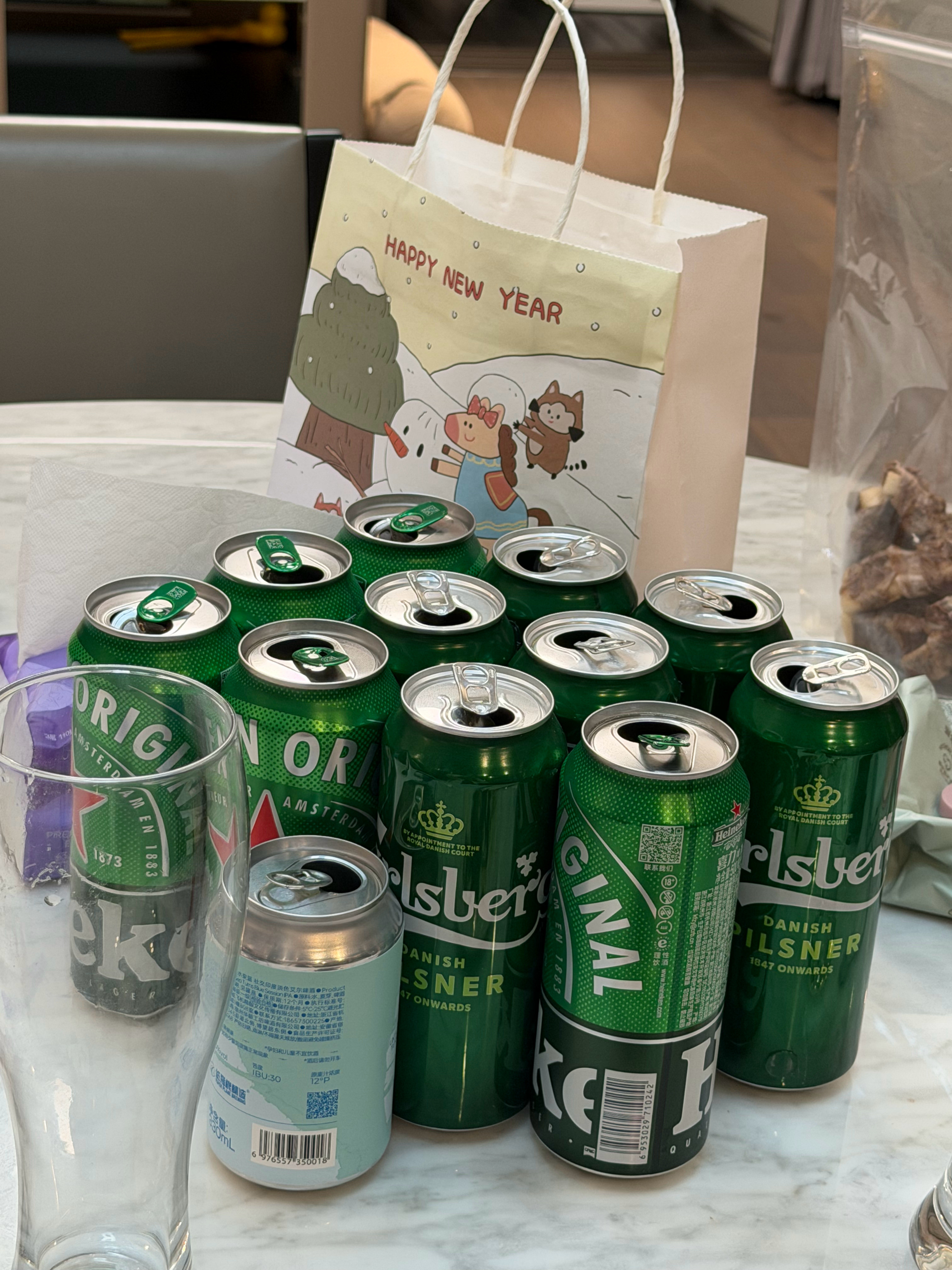 老婆陪我喝了一晚的酒，完美完美完美