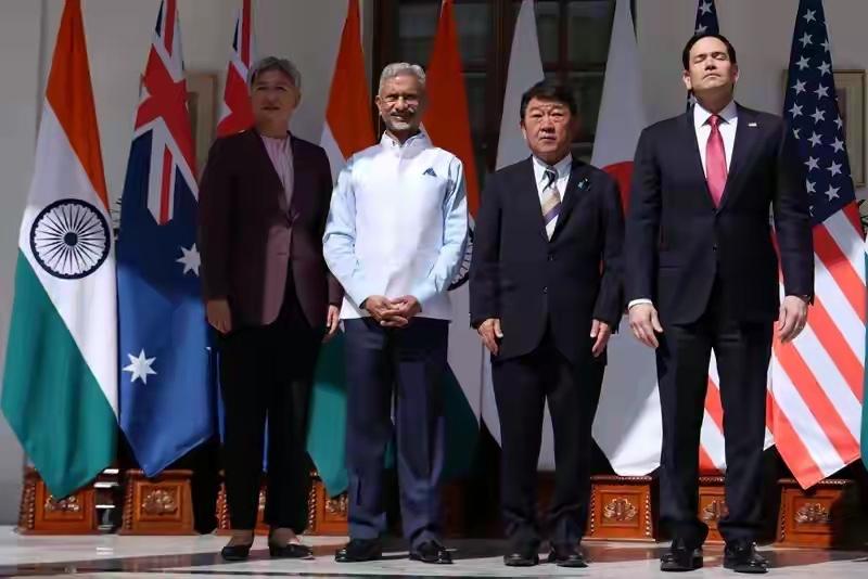 美日印澳四国外长会尴尬落幕！印度躺赢偷笑，美日澳各怀心事！5月26日，美日印澳四