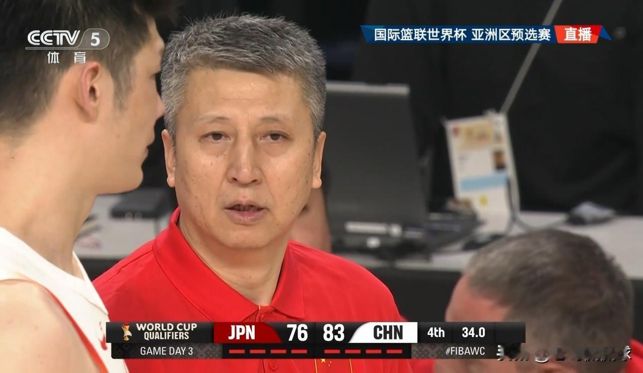 中国男篮主帅郭士强真是太会说话了！在中国男篮客场以87：80击败日本男篮的赛后采