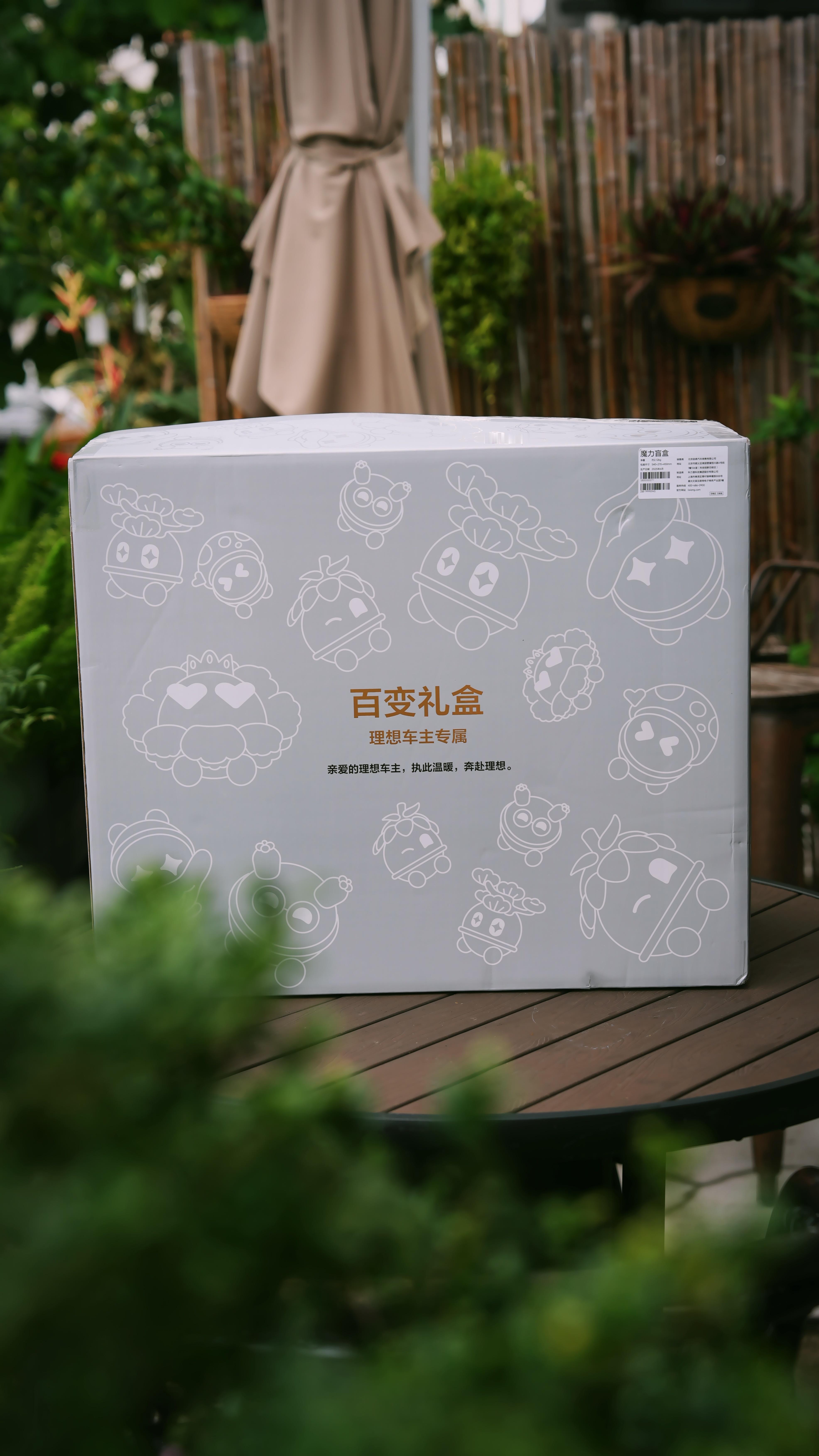 收到个理想盲盒，贼啦可爱，不知道谁寄的，以后不署名的礼品，绝对不留，一律用来抽奖