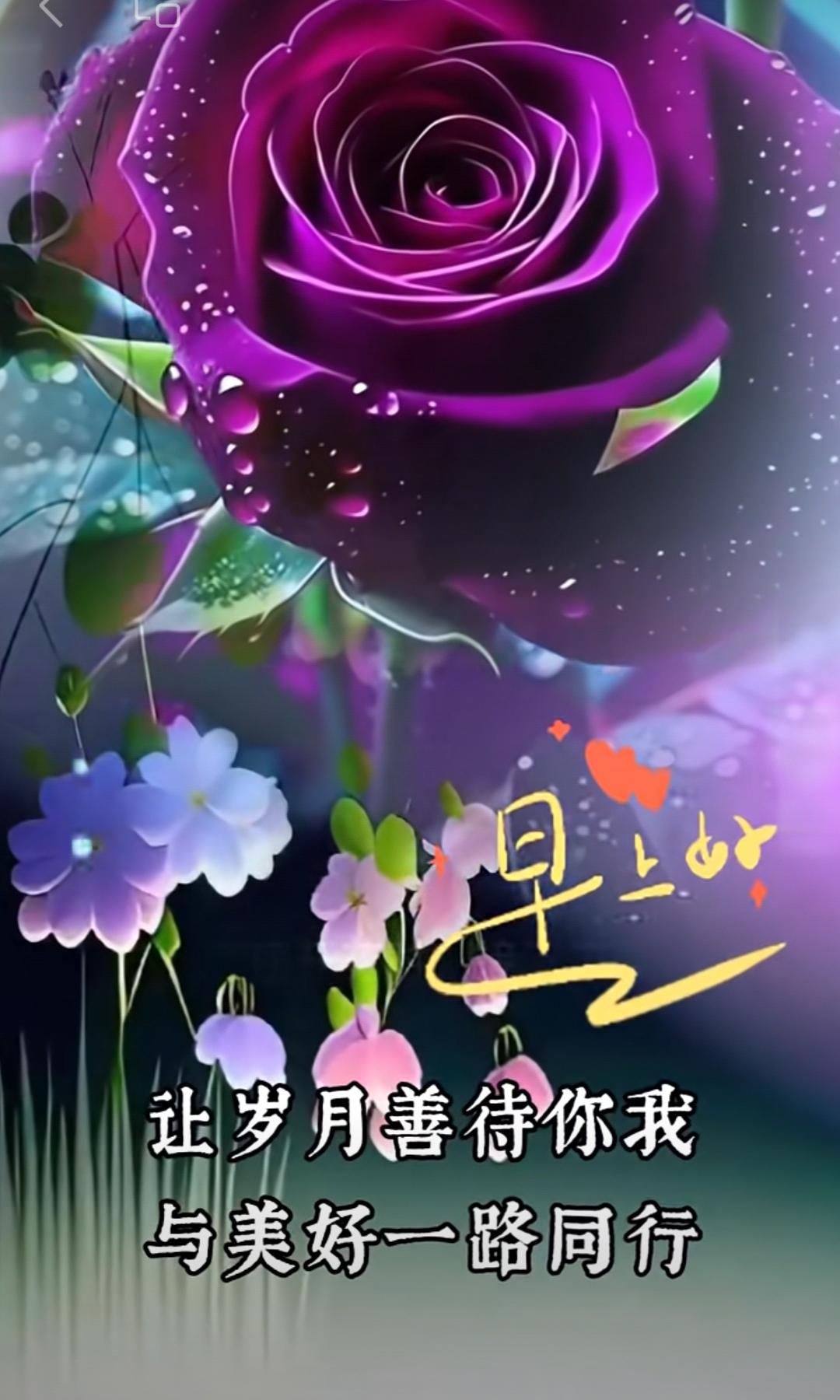 金秋風起看好自己，早晚天涼要加衣裳，起床問好我們都好，心裏有愛快樂永在。