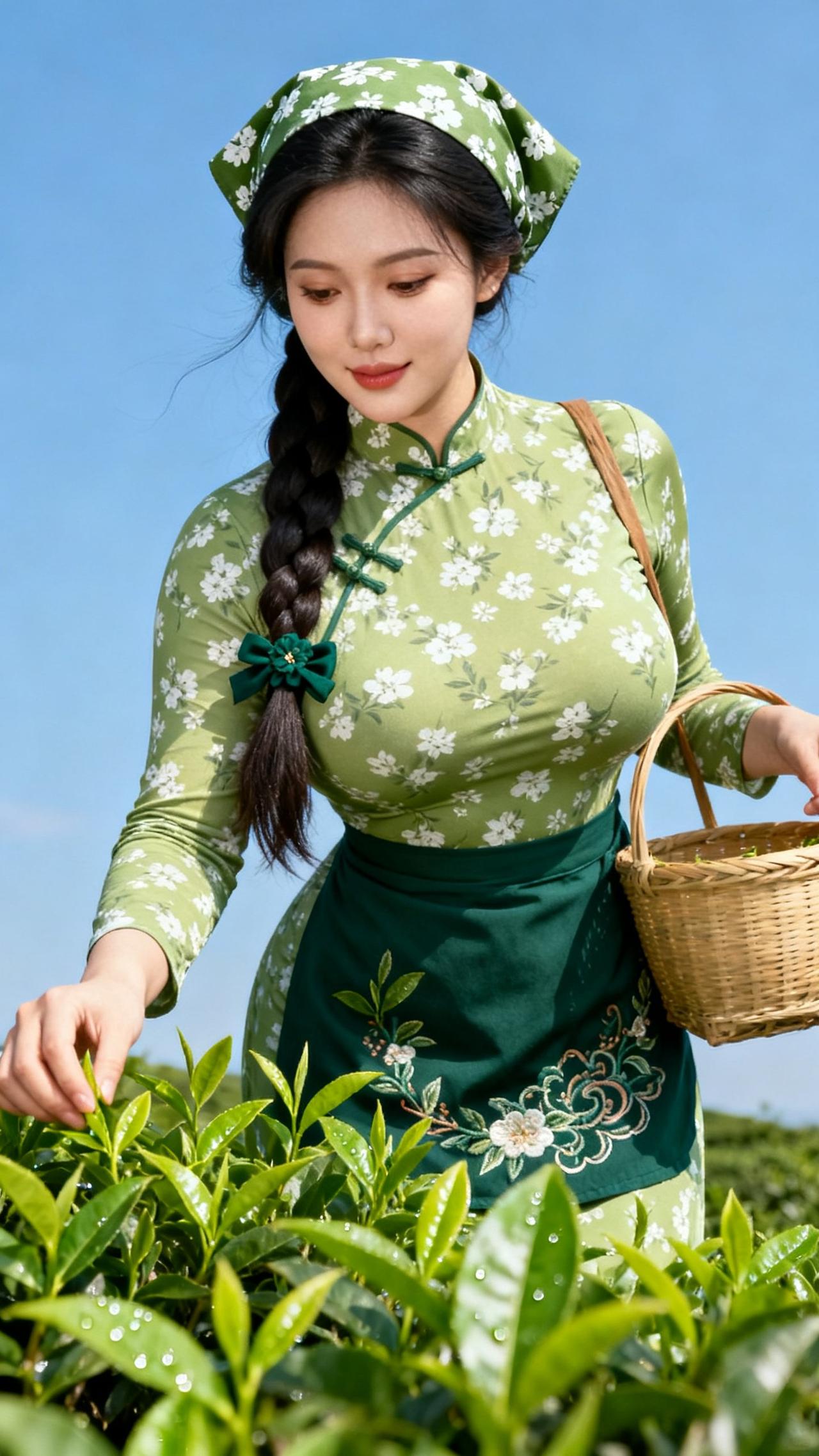 茶园春色里，绿意满怀中。茶山茶园风景茶园风景摄影茶园四季风光茶园照