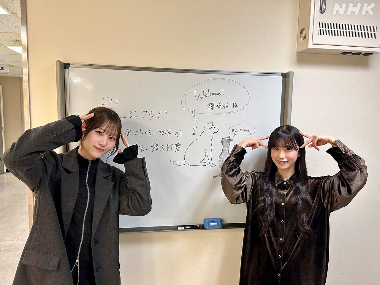 村井優向井純葉　ミュージックライン​​​