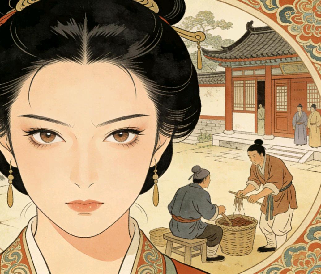 员外贪图便宜，用三斗米换来一个快饿死的丫鬟，让她当牛做马，3年后，禁军包围员外府