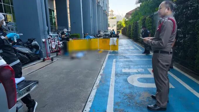 61岁中国男子在芭提雅坠亡, 房内发现手写信: 愿将全部财产留给泰籍婚外伴侣